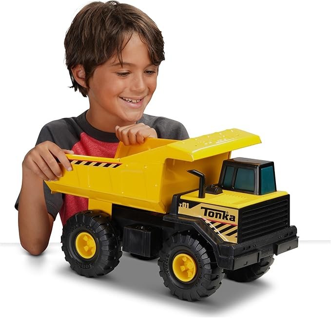 Classic Steel Mighty Dump Truck Vehicle