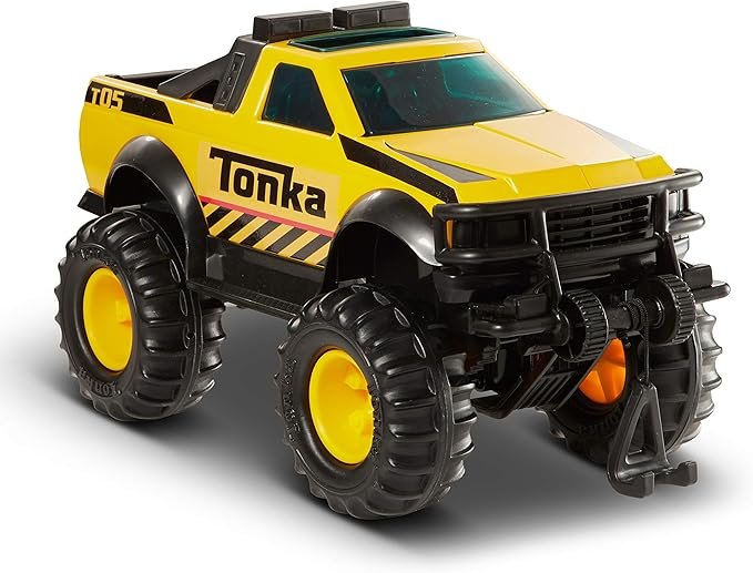 Funrise Steel 4x4 Pickup Truck Vehicle, Yellow